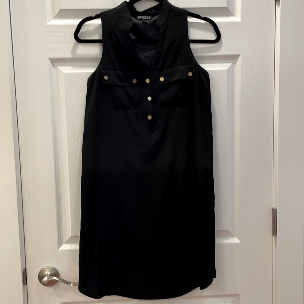 XS Black Express Dress